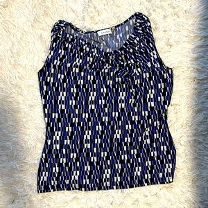 Calvin Klein cowl neck blouse